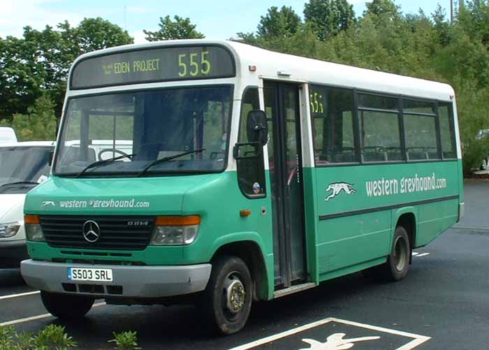 Western Greyhound Mercedes Vario Plaxton Beaver 2 503